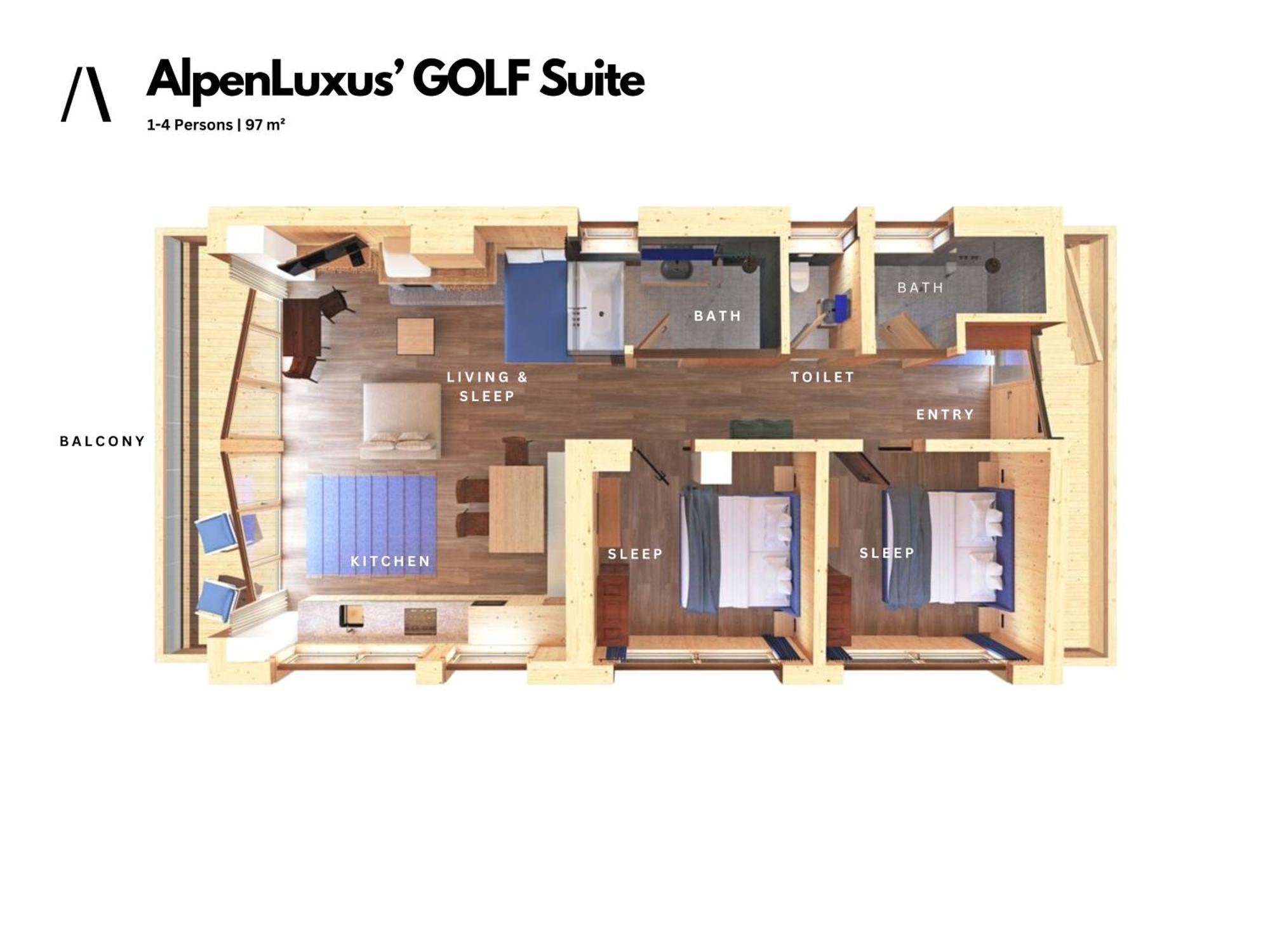 Sportlodge' Golf Suite - Natural Pool, Whirlpool & Sauna By Alpenluxus Appartements Kleinboden Ngoại thất bức ảnh